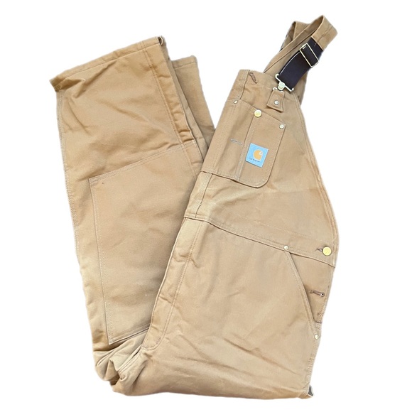 Carhartt Pants Newcarhartt Double Knee Overalls 48x3 Mens Coveralls